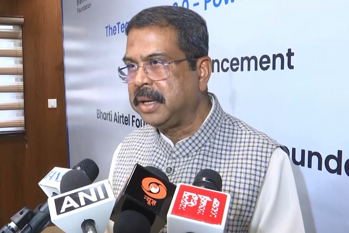 Delhi: Union Education Minister Dharmendra Pradhan launches 'Teacher App 2.0', lauds advances in education system