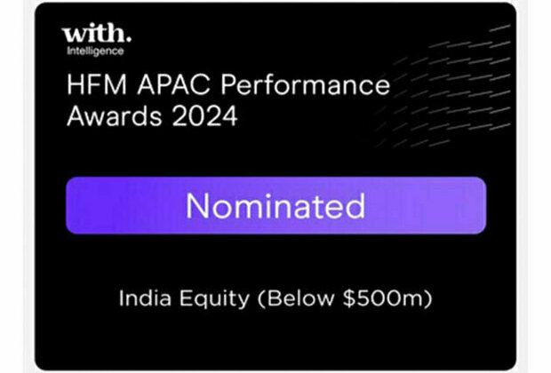 India Insight Value Fund nominated Best Indian Equity Fund for the HFM APAC Performance Awards 2024