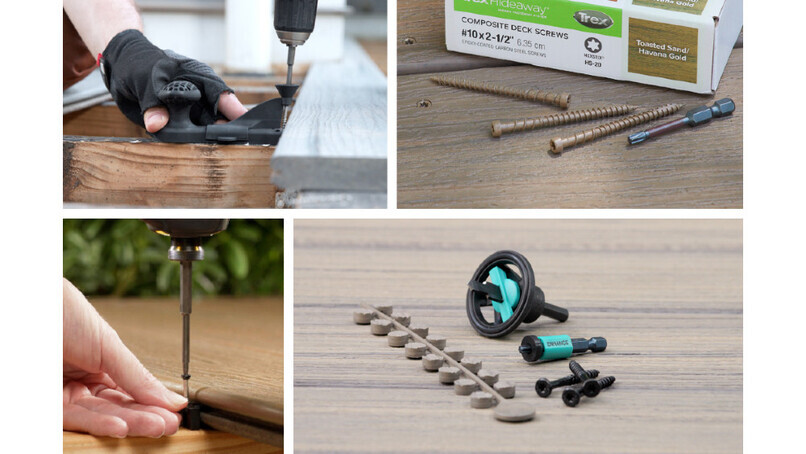 Trex launches new collection of decking fasteners and installation tools