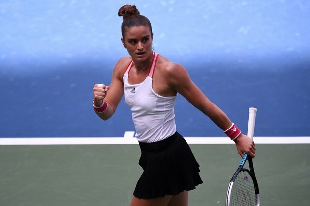 Top seed Maria Sakkari rolls into St. Petersburg quarters
