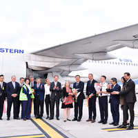 SWITZERLAND-GENEVA-SHANGHAI-INAUGURAL DIRECT FLIGHT