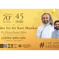 Dr. Chetan Kumar Mehta to Host Gurudev Sri Sri Ravi Shankar on Coffee with CKM