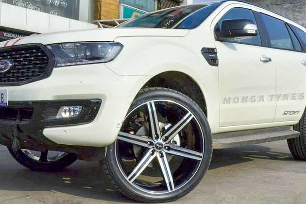 New Ford Endeavour Sport Modified With Massive 24-inch Alloys