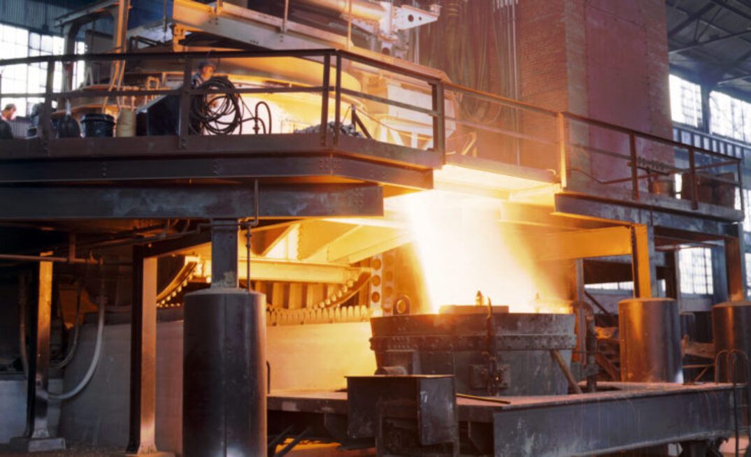 Alto-forno da usina de Ipatinga