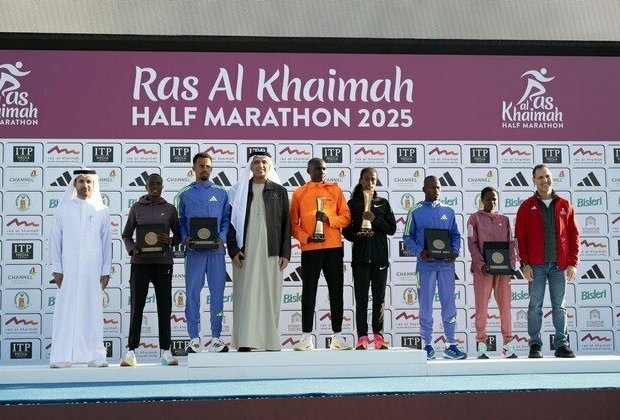 Saud bin Saqr attends 18th Ras Al Khaimah Half Marathon