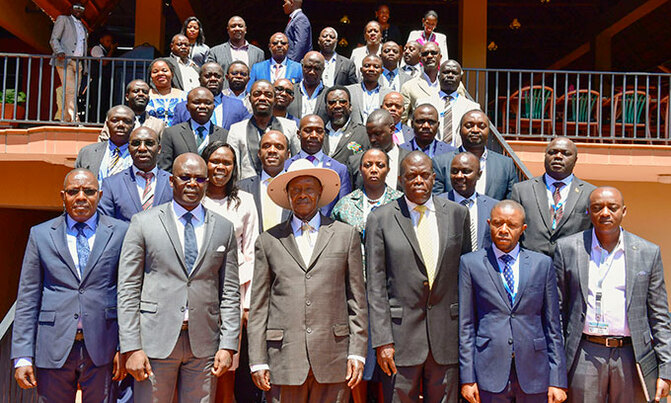 Congolese traders laud Museveni Congolese traders laud Museveni