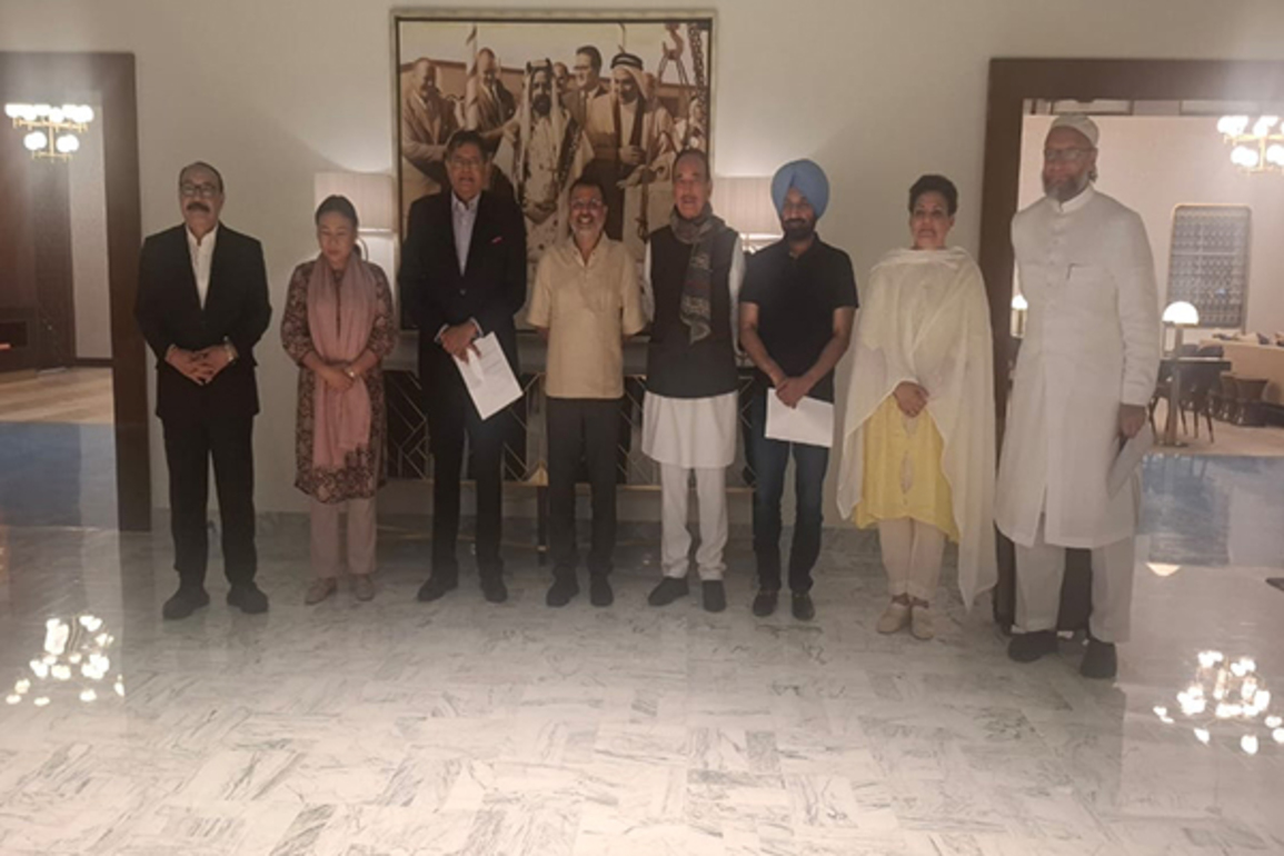 All-party delegation led by BJP MP Baijayant Panda leaves for Kuwait