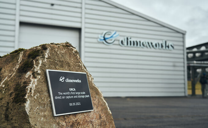 Climeworks Orca plant, Iceland. Credit: Climeworks Climeworks Orca plant, Iceland. Credit: Climeworks