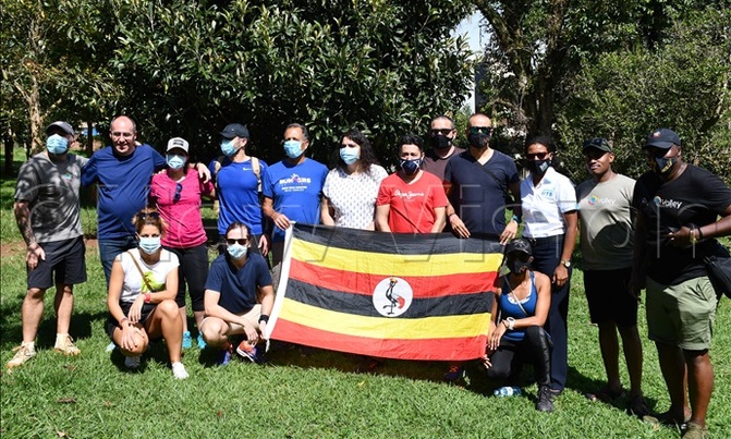 Spanish athletes visit Cheptegei's training grounds Spanish athletes visit Cheptegei's training grounds