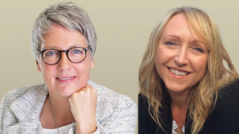 Jane Blakeborough and Lisa Carnwell