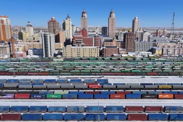 China-Europe freight train services support supply chains amid global strains