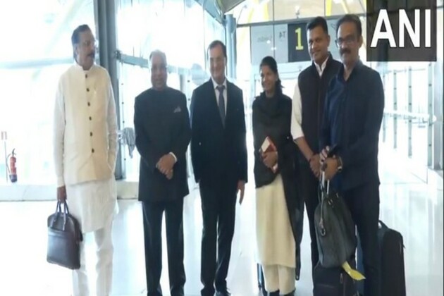 All-party delegation led by DMK MP Kanimozhi departs for India after diplomatic outreach