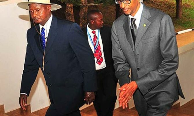 Museveni in Rwanda for Africa ICT meet Museveni in Rwanda for Africa ICT meet