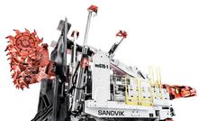 A Sandvik MB670-1 bolter miner