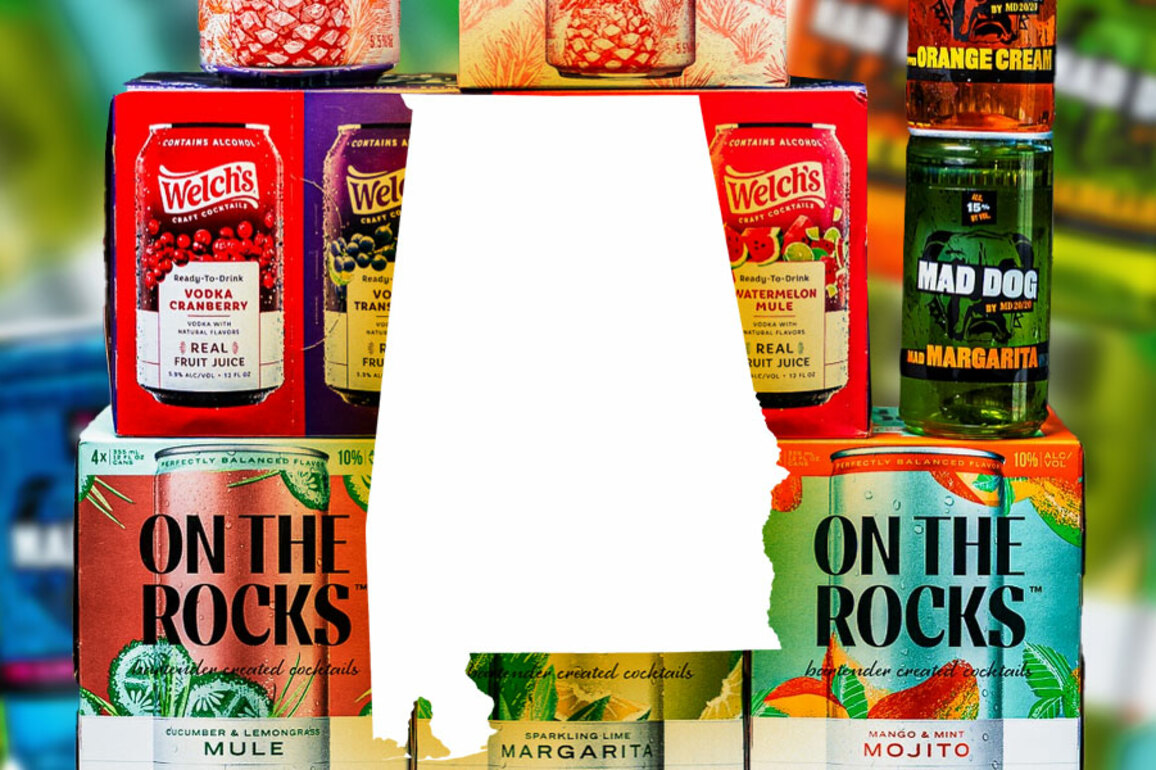 Alabama closer than ever to allowing ready-to-drink spirits on grocery store shelves
