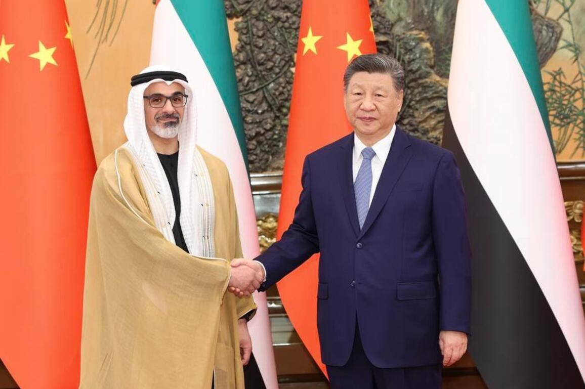 Update: Xi meets Crown Prince of Abu Dhabi, makes four-point proposal on Middle East peace