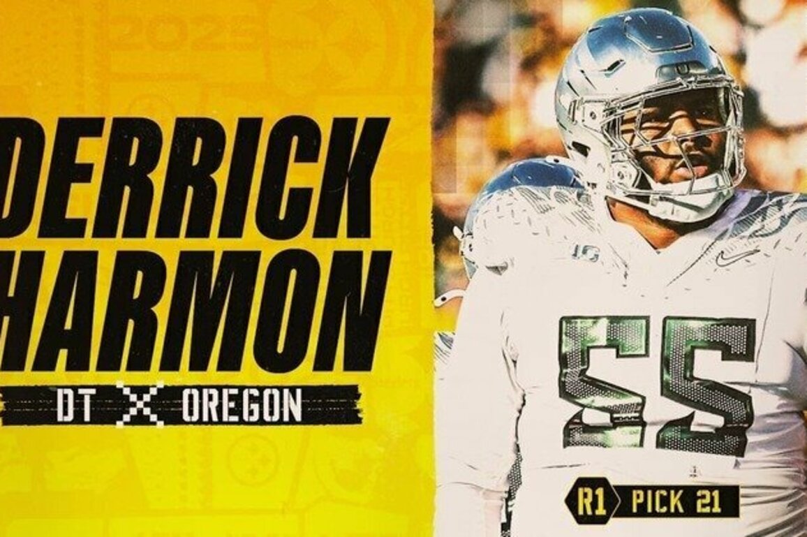 Steelers select Harmon in first round