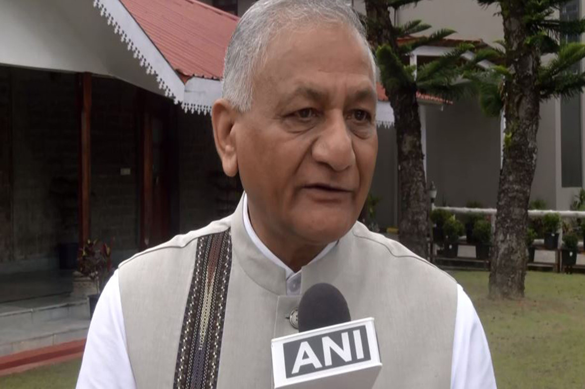 Mizoram: Governor VK Singh lauds PM Modi for Bairabi-Sairang railway line project