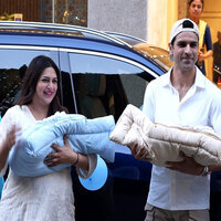 Divyanka Tripathi, Vivek Dahiya make first appearance with their newborn twins