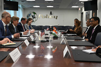 Foreign Secretary Vikram Misri, Dy NSA Pavan Kapoor meet US Under Secretary of Defence Elbridge Colby