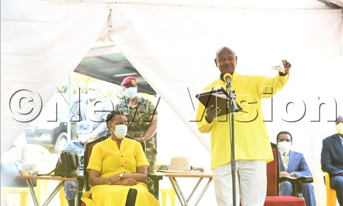 Museveni tests negative for COVID 19 Museveni tests negative for COVID 19