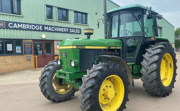 John Deere 3050 to be auctioned for Alzheimers Research UK