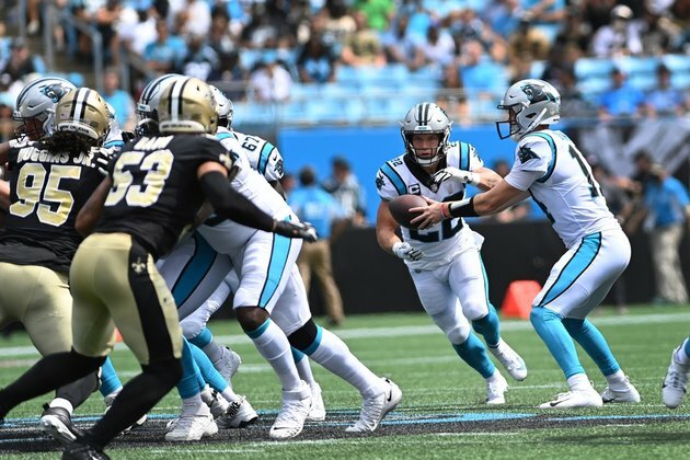 Panthers showing teeth as Texans turn to new QB