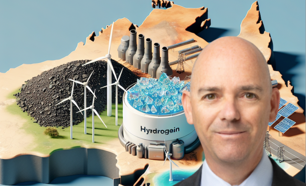 Australia commits billions more to hydrogen. Pictured ARENA CEO Darren Miller.