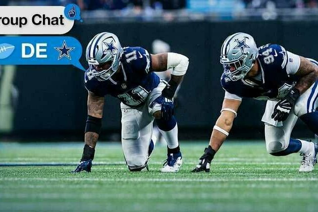 Group Chat: Surrounding Parsons with new DE faces