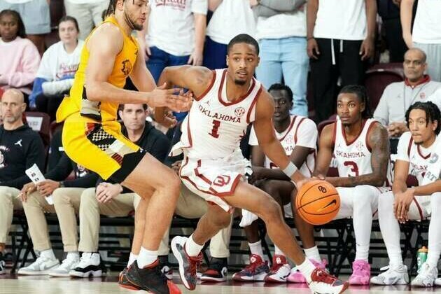 High-powered Oklahoma scoring in bunches with Alcorn State next