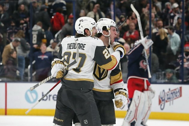 NHL roundup: Knights nip Jackets in 7th round of shootout