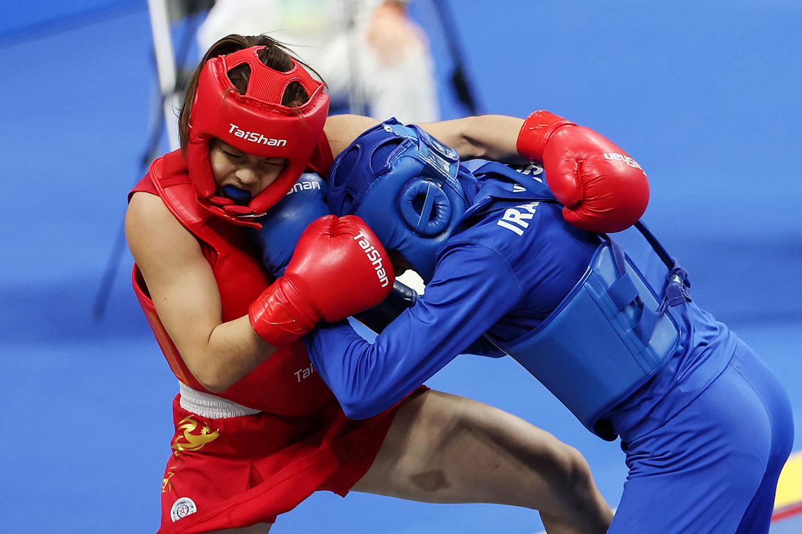 (SP)CHINA-CHENGDU-THE WORLD GAMES 2025-WUSHU-WOMEN'S SANDA -60KG-BRONZE (CN)