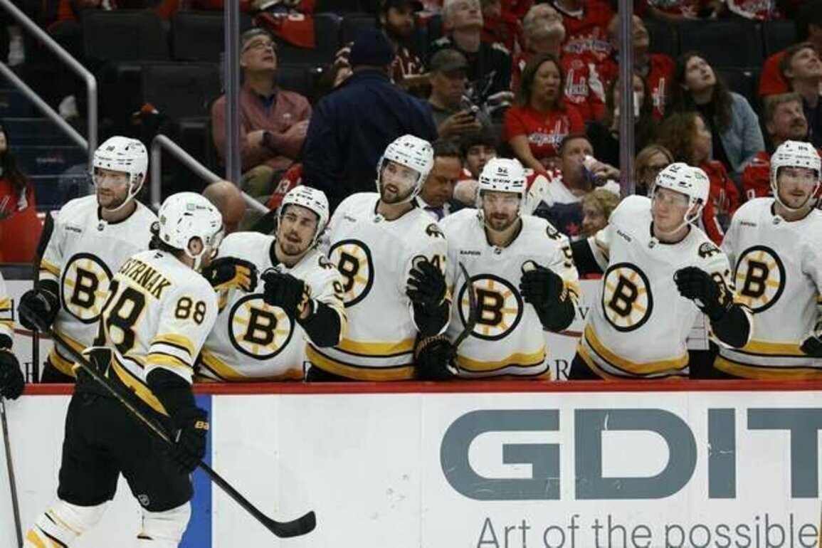 David Pastrnak powers Bruins past Capitals in Marco Sturm's coaching debut