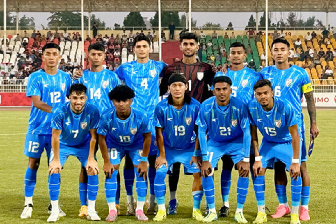 Ten-man India U23s lose lead and match against Tajikistan