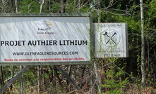 Authier in Quebec, Canada