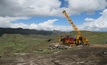 Drilling at Tinka Resources' Ayawilca project in Peru