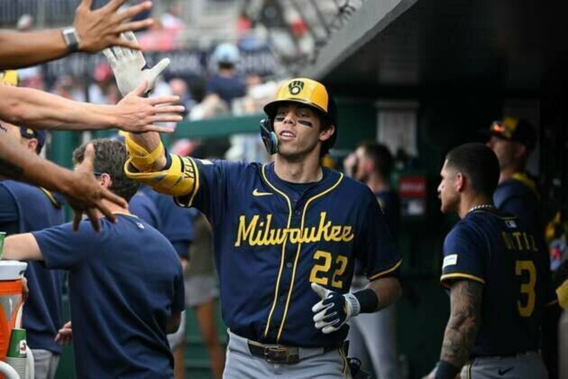 Brewers bash Nationals again behind Christian Yelich, Brandon Woodruff