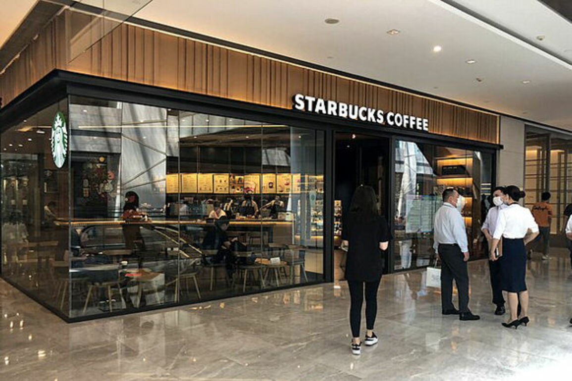 Starbucks says it's not selling all of its China business