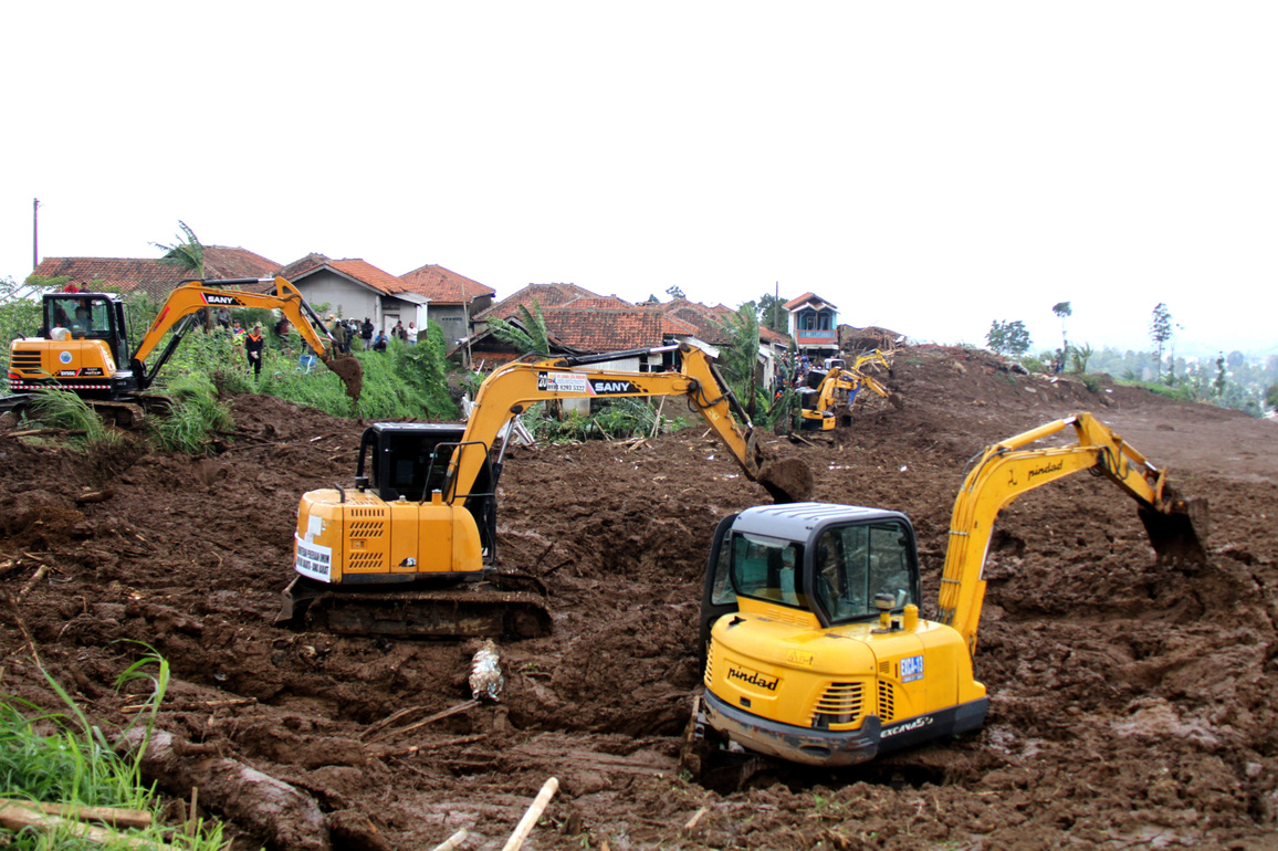 INDONESIA-WEST JAVA-LANDSLIDE-CASUALTIES