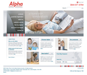 New improved Alpha website 