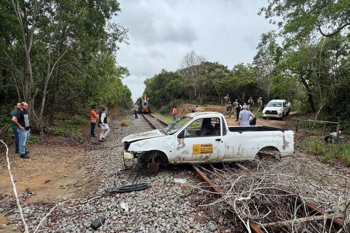 Grupo bloqueou linha férrea por 76 dias