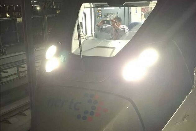 Delhi: NCRTC starts Namo Bharat train trial between New Ashok Nagar and Sarai Kale Khan