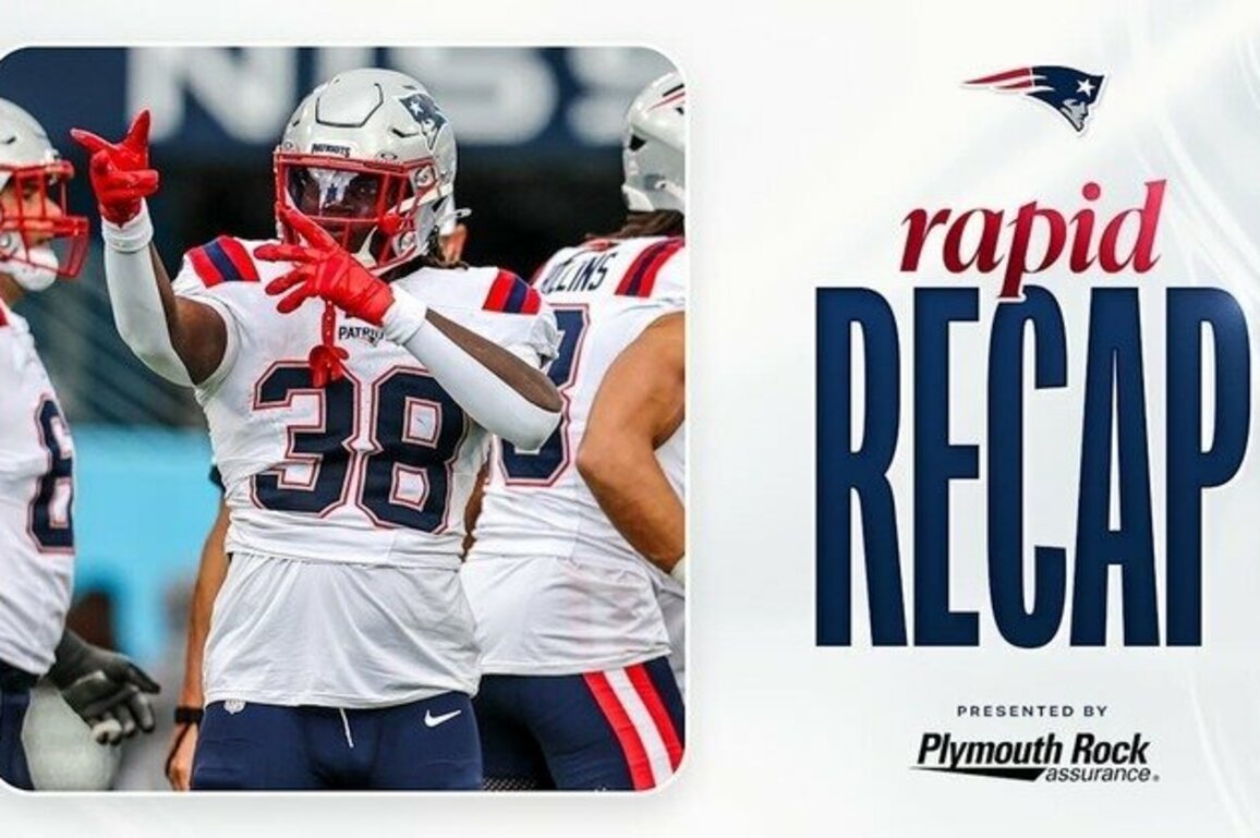 Rapid Recap: Maye, Patriots Stay Hot, Beat Titans 31-13