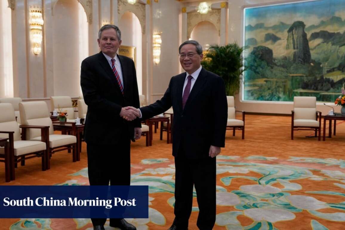 Chinese Premier Li Qiang meets US Senator Daines- calls for frankness, deeper trust