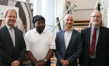  Professor Neville Plint, Professor Gideon Chitombo, Mr Charlie Sartain (Chair SMI Advisory Board) and Professor Paul Lever