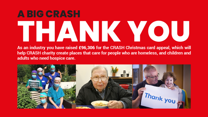 CRASH Christmas Card Appeal raises a record amount