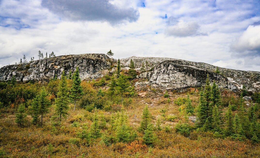 The CV5 outcrop.