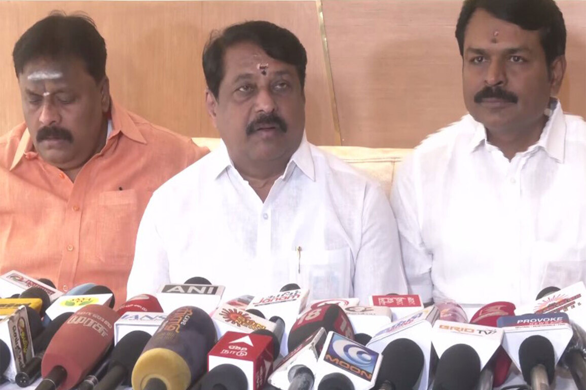 Tamil Nadu BJP chief Nainar Nagendran accuses DMK of misleading public and practicing dynastic politics
