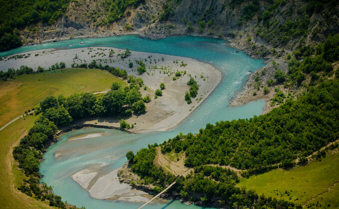 The Vjosa River | Credit: Roland Dorozhani 