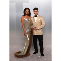Priyanka Chopra dazzles in backless sequined dress at Oscars after-party; Nick Jonas calls her "icon"